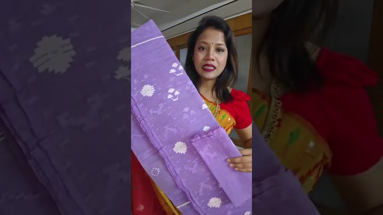 সব কোয়ালিটি র ঢাকাই জামদানি শাড়ি সবচেয়ে কম মূল্যে 