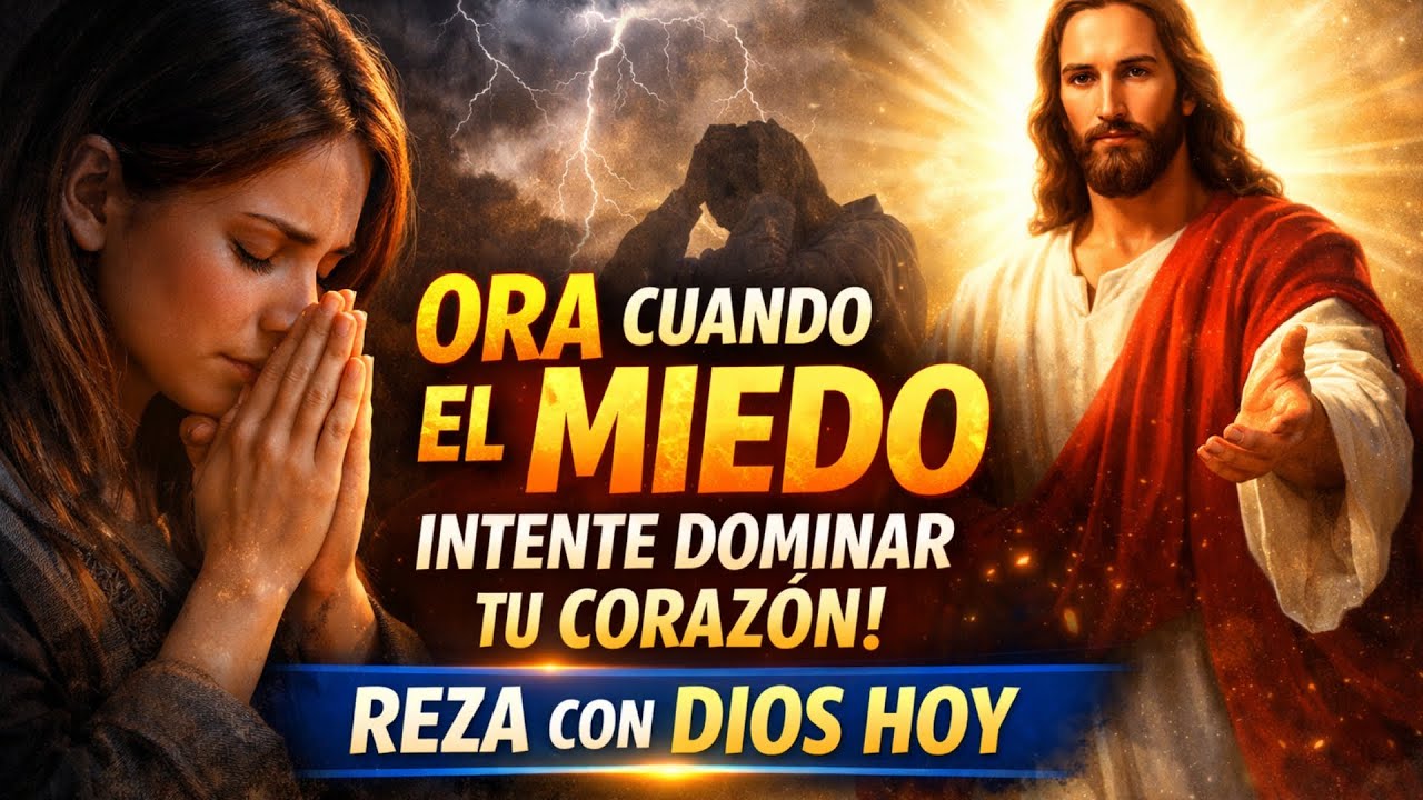 ¿El miedo te domina? Reza con Dios para encontrar PAZ HOY