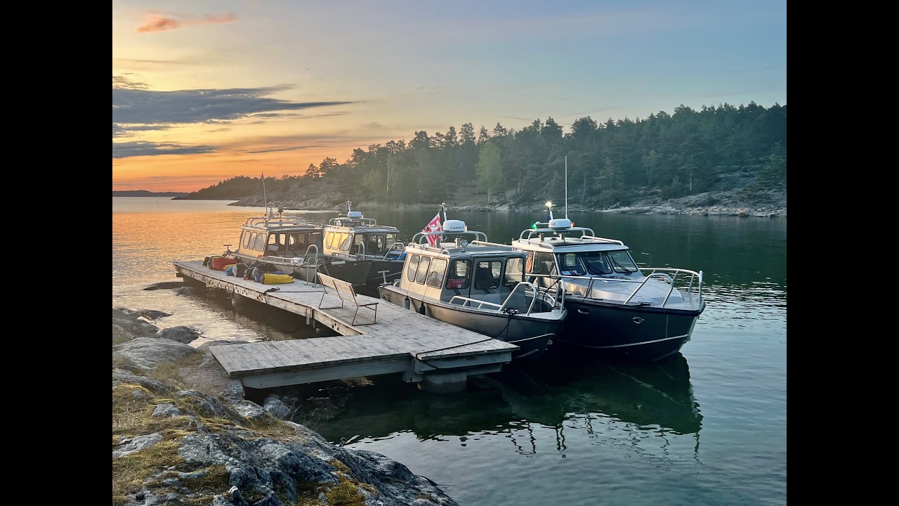 Alukin boats at Stockholm Archipelago Raid F18 Extreme 2025