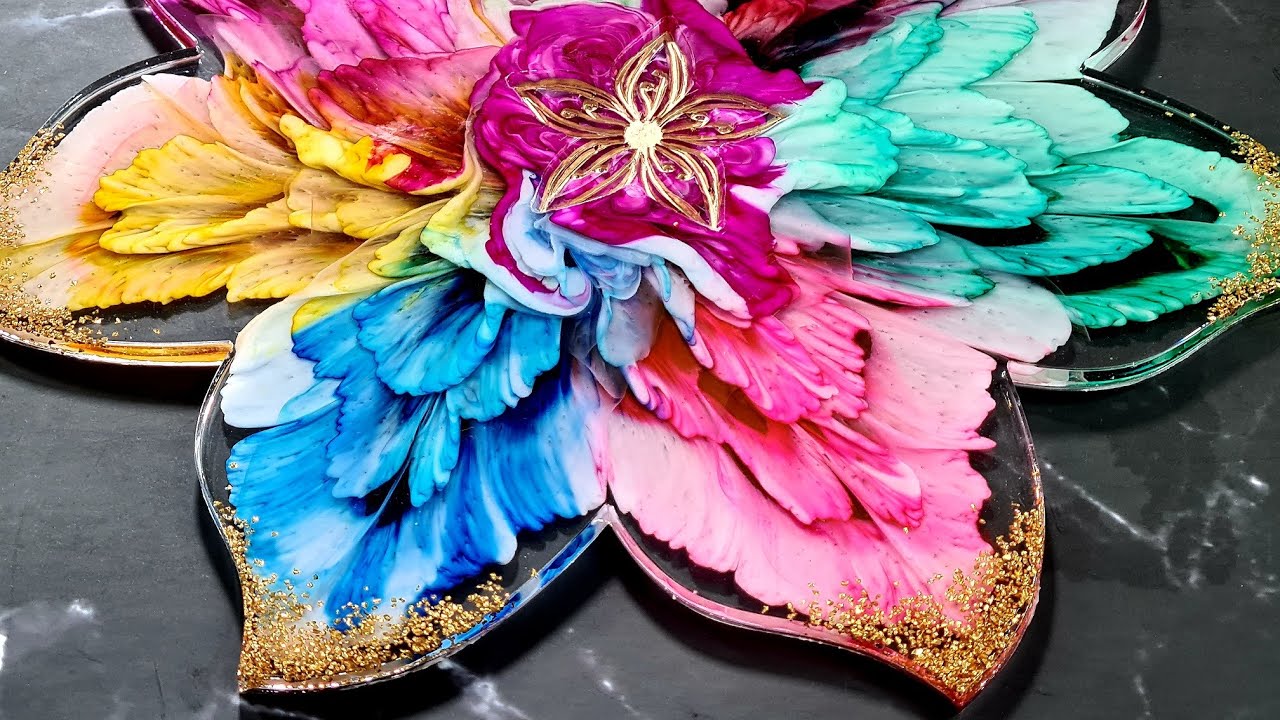 #1476 ВАУ! Мой самый большой и лучший 3D-цвет из смолы