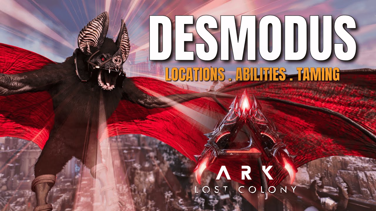 How to Tame Desmodus + Abilities and Locations! | Ark Survival Ascended