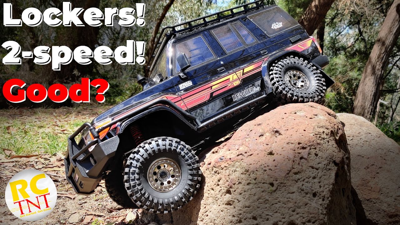 RGT Rescuer vs Rock Test! EX86190 RC Crawler