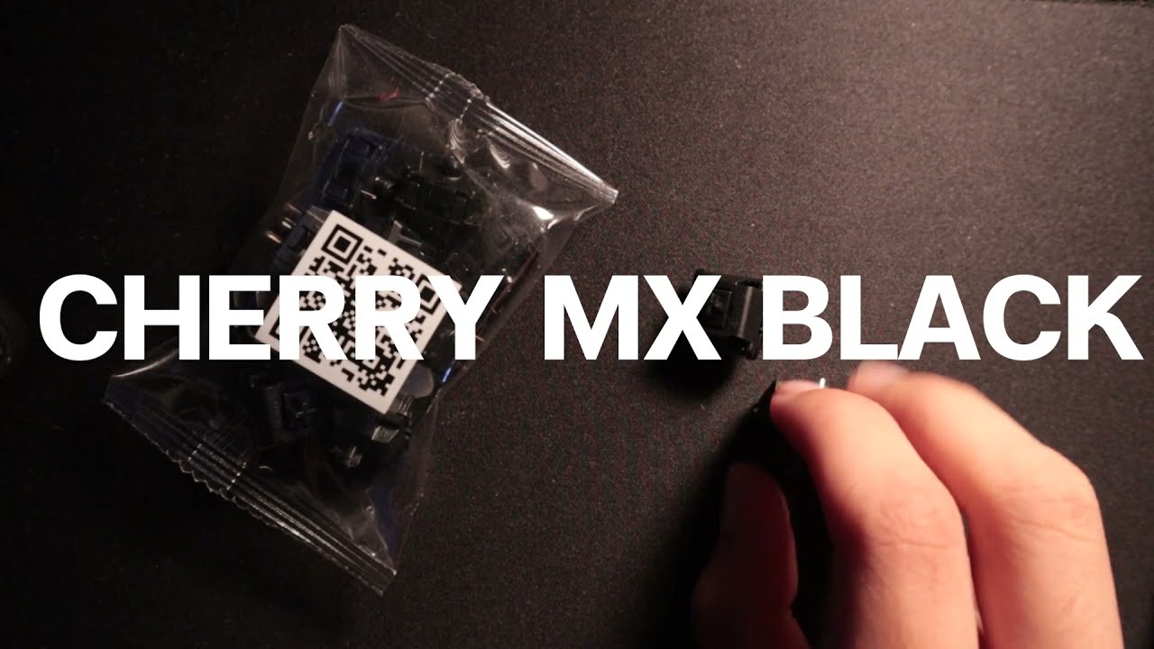 LUBE CHERRY MX BLACK !
