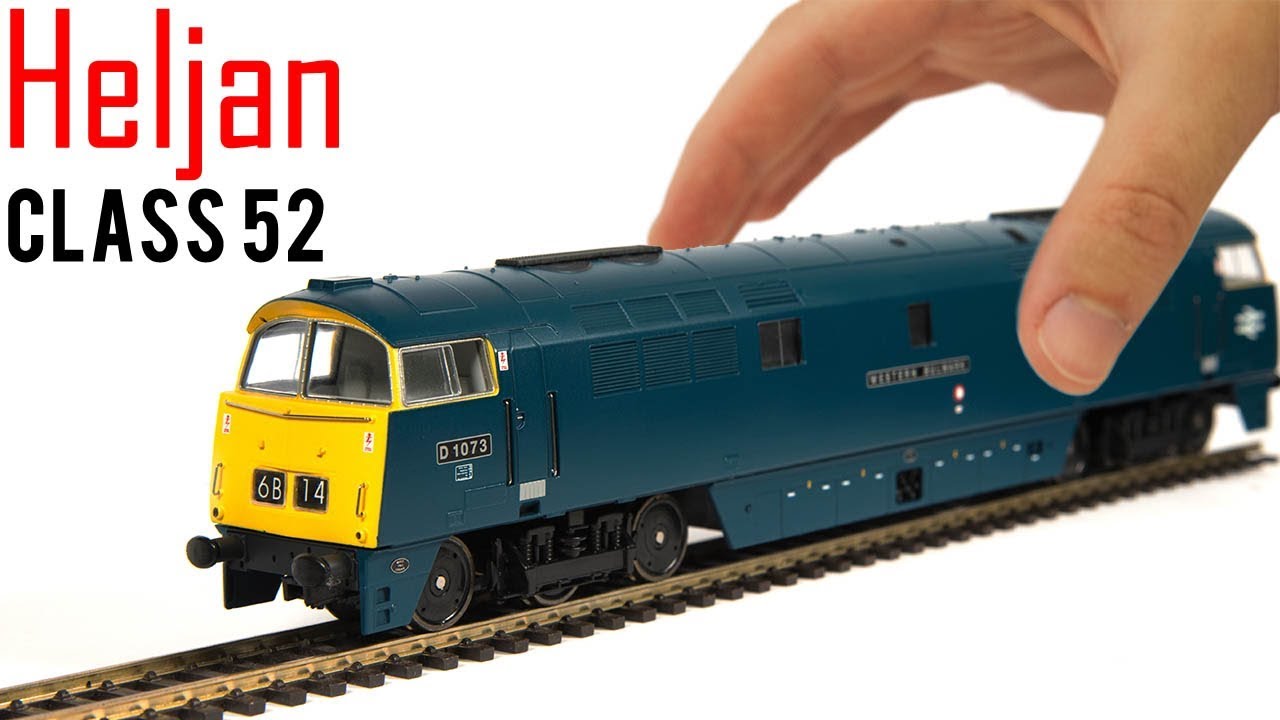 Распаковка и обзор вестерна Heljan Class 52