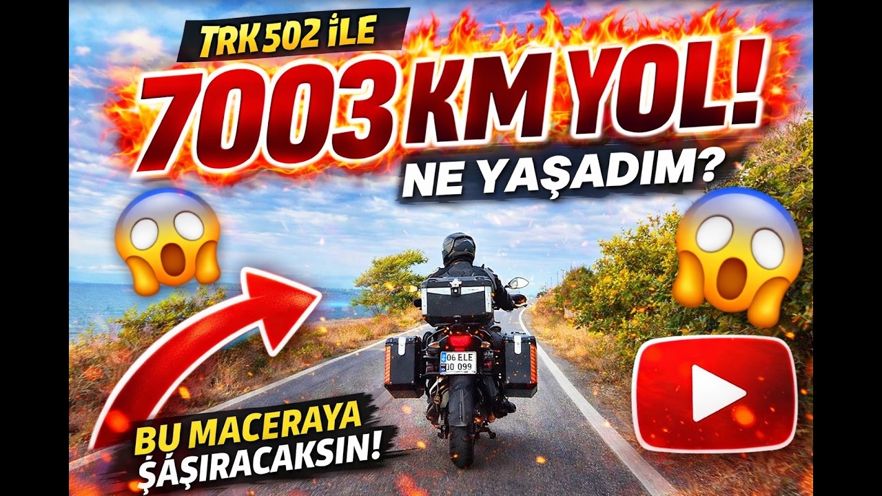 Benelli Trk 502x ile 7003 km'de neler yaşadım? #benellitrk502x