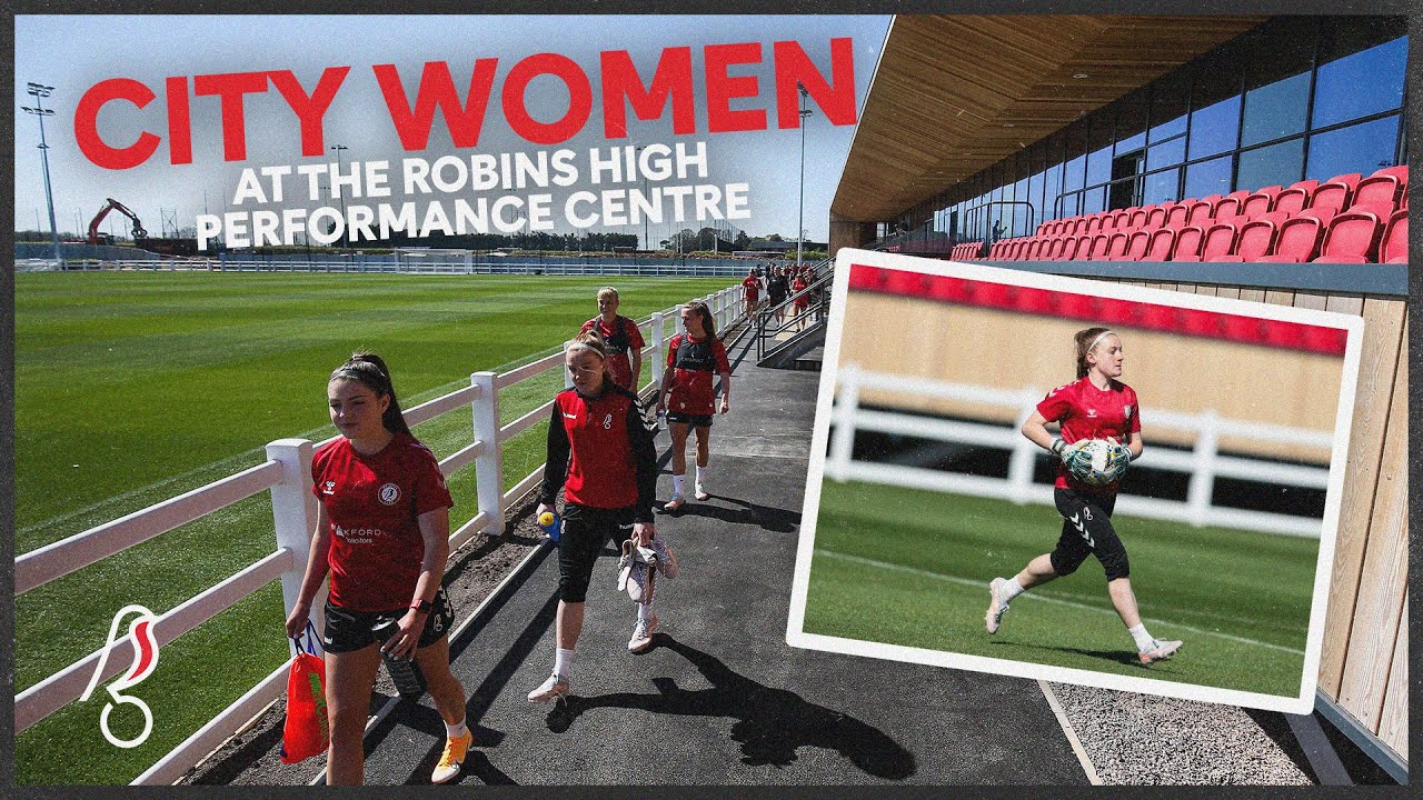 City Women train at the Robins High Performance Centre | Behind-the-scenes at training!