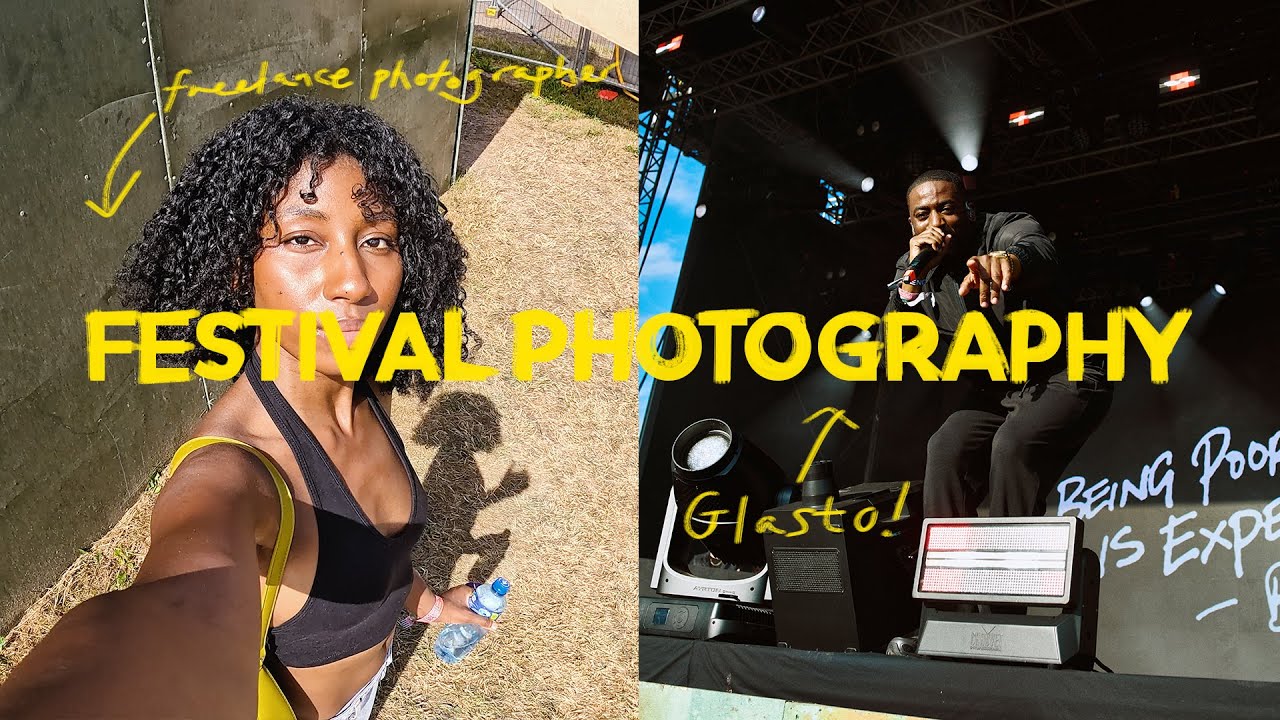 Solo camping and photographing a music festival (Glastonbury)