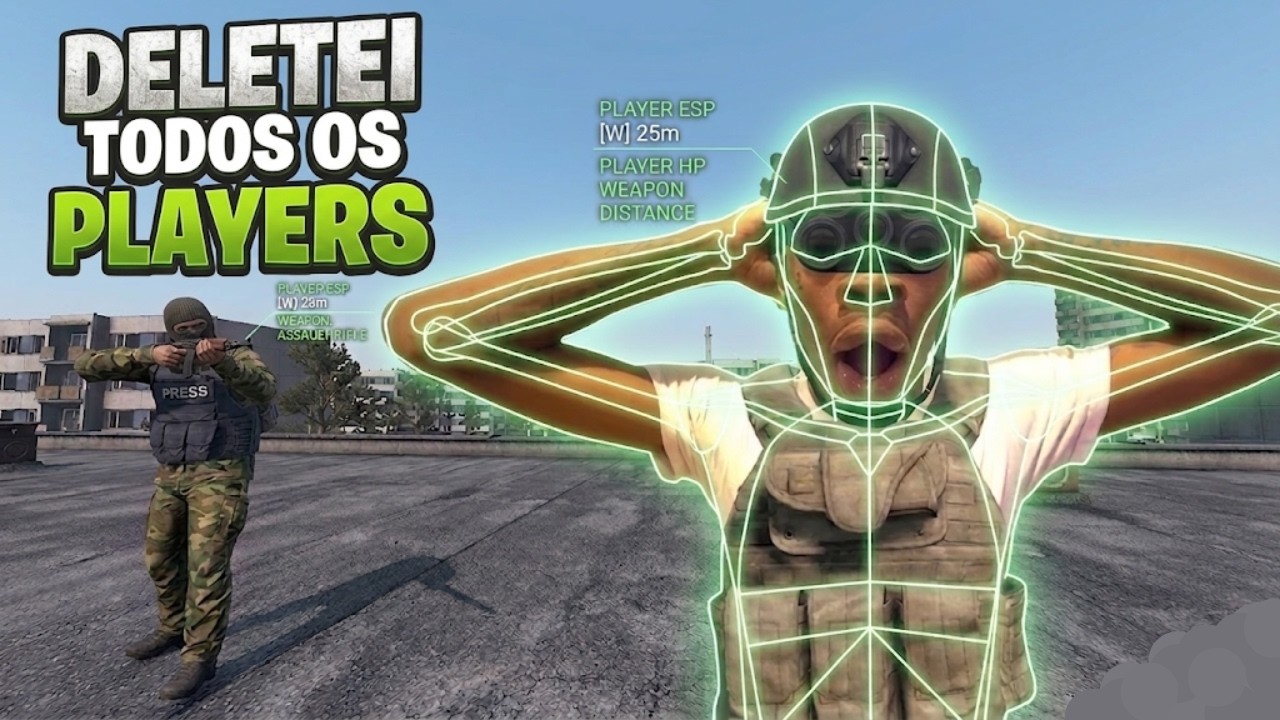 DELETEI TODOS OS PLAYERS COM ESSE NOVO HACK NO DAYZ !!!!!! #dayz