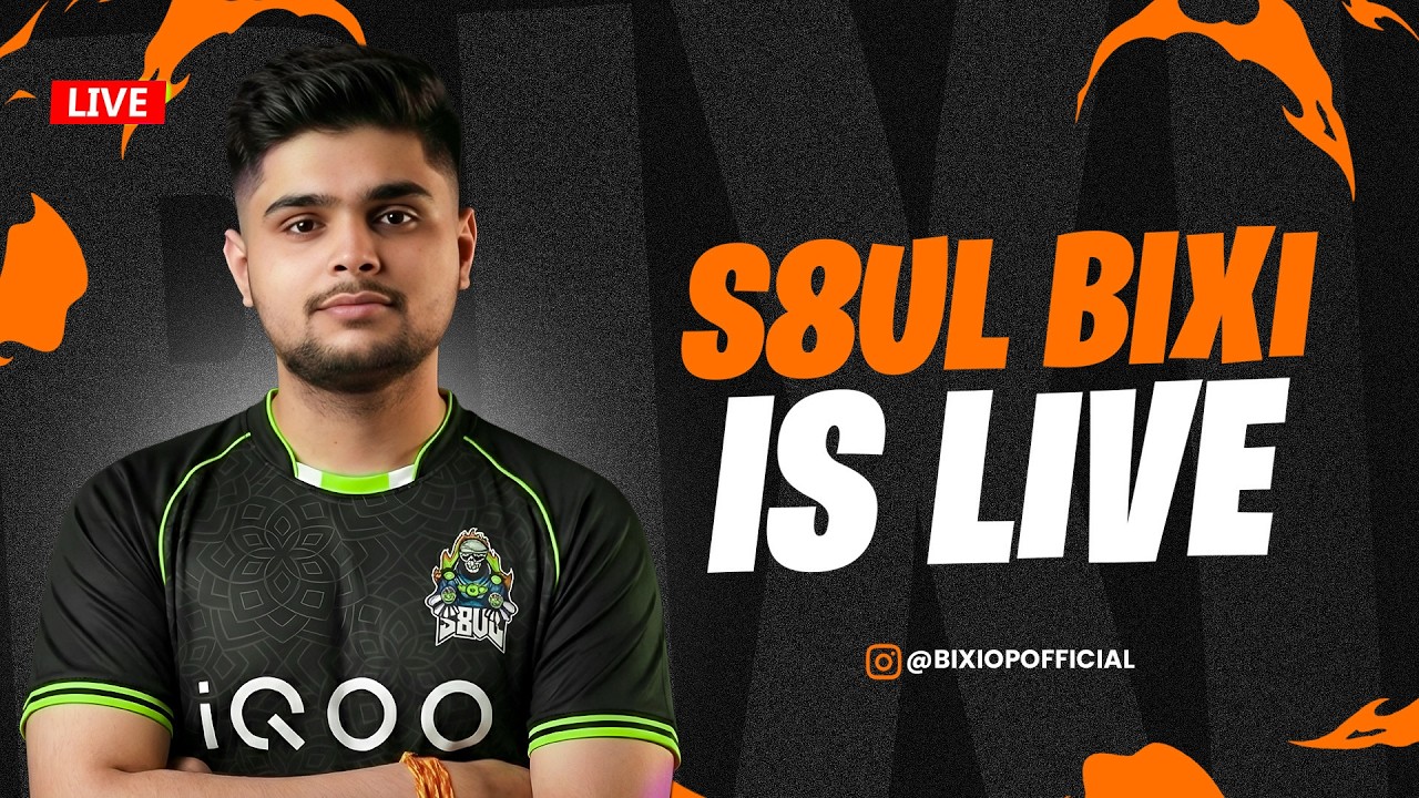 20 KD 🔥 SERIOUS RANK PUSH TO CONQUEROR  🔥 BGMI LIVE | S8UL BIXI is Live