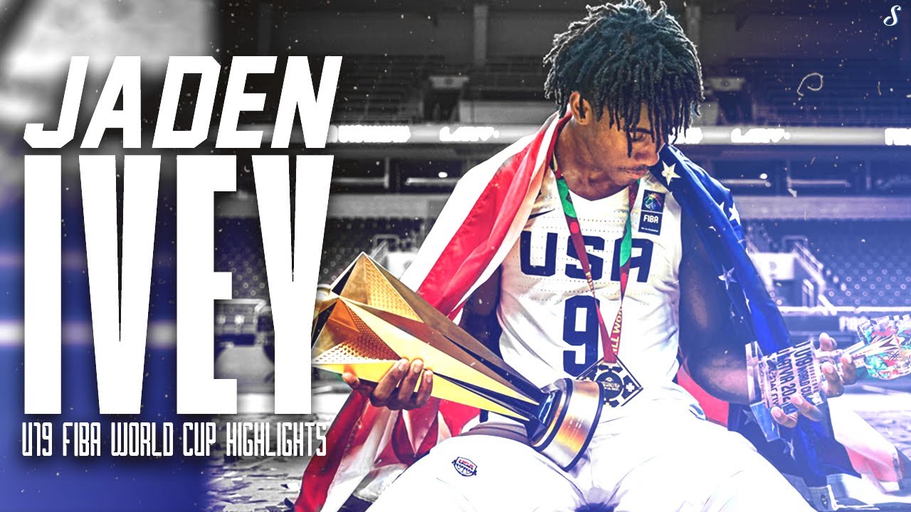 FIBA All-Star Jaden Ivey Helped Lead USA U19 To A Gold Medal! 🇺🇸🥇