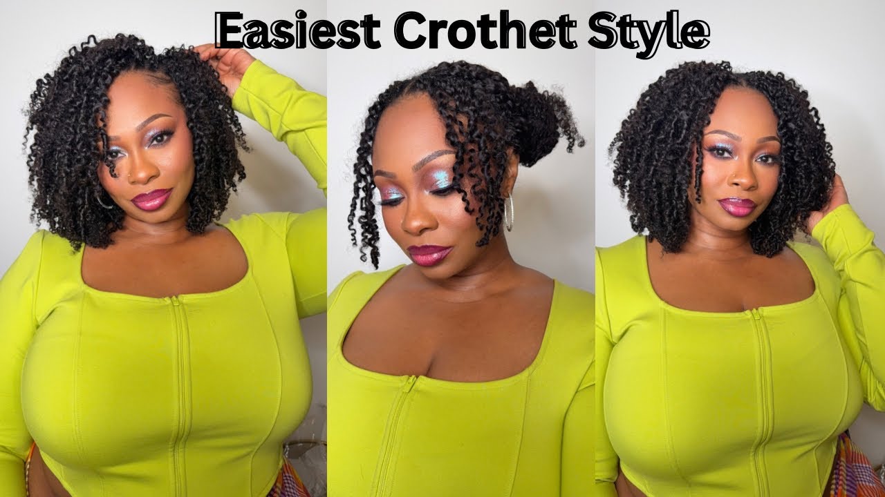 Best Kinky Curly Crochet Human Hair | Affordable, Natural, Protective Style.Ft Ssawhair from Amazon