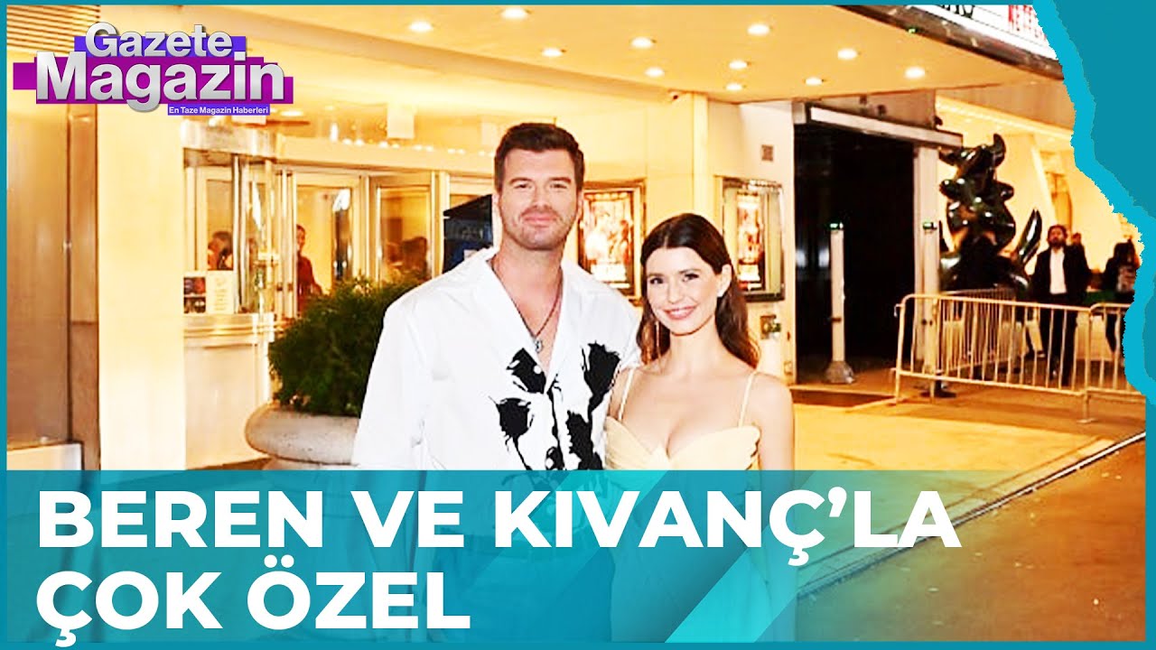 Beren Saat ve Kıvanç Tatlıtuğ'un Galadan Çok Özel Görüntüleri | Gazete Magazin