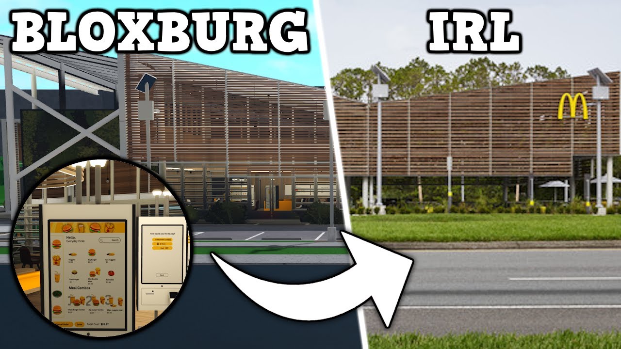 Посетите «Макдоналдс» с бюджетом более 2,2 млн долларов на Bloxburg! (Макдоналдс от Disney) | Rob...