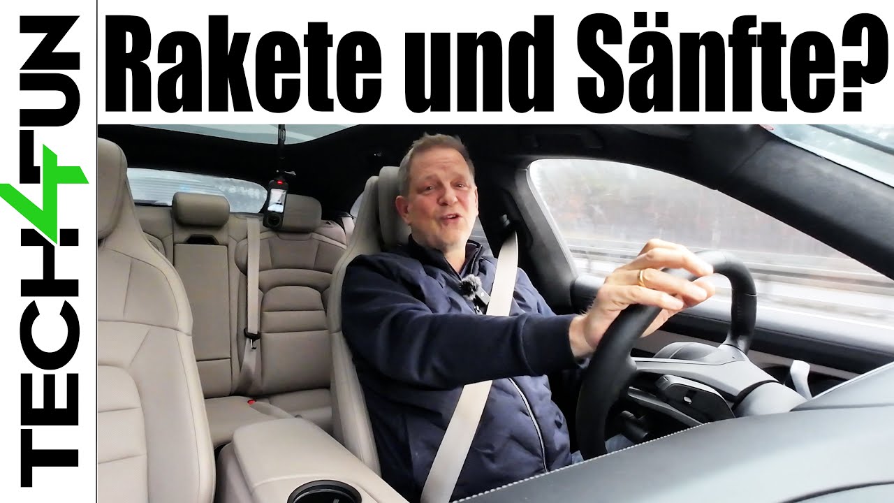 Massage für 197.000 Euro | Porsche Taycan Turbo Sport Turismo.