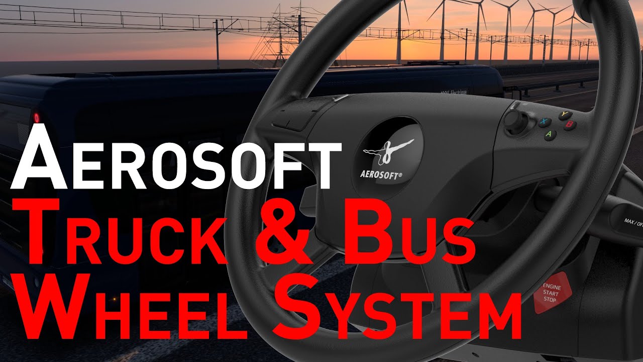 Aerosoft Truck & Bus Steering Wheel System - Das Non plus ultra für Truck- und Bus-Sims?
