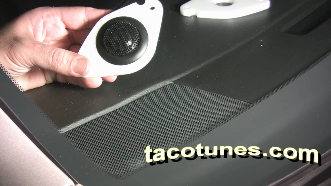 Toyota Camry - How to install tweeters in your Gen 5 2002 2003 2004 2005 2006