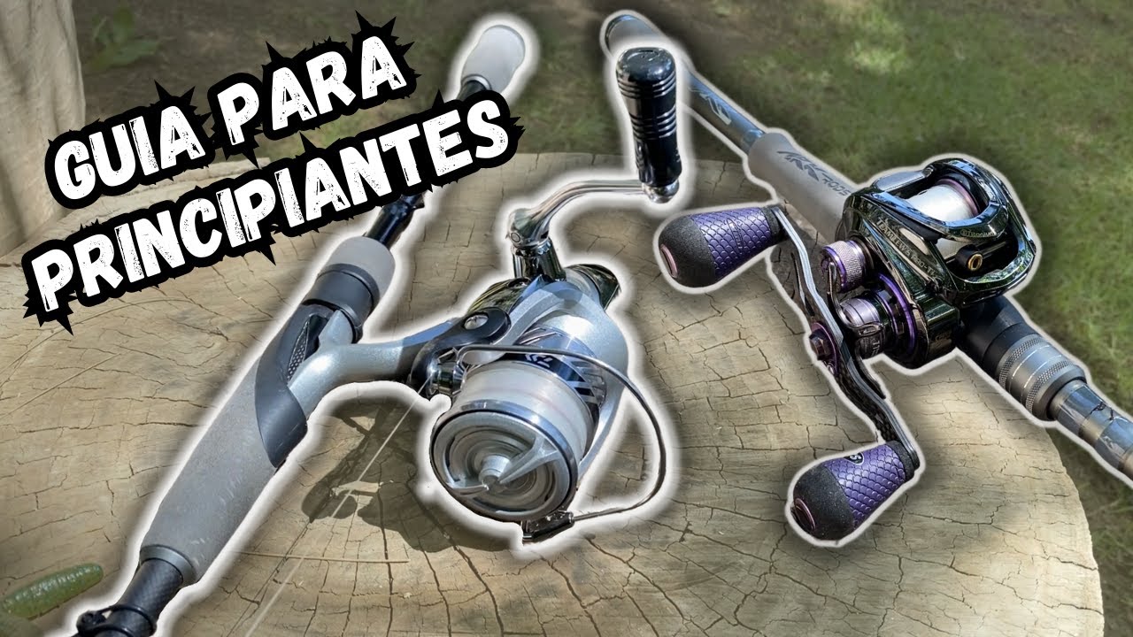 Como armar una CA&Ntilde;A DE PESCA desde 0 (Spinning y baitcasting)