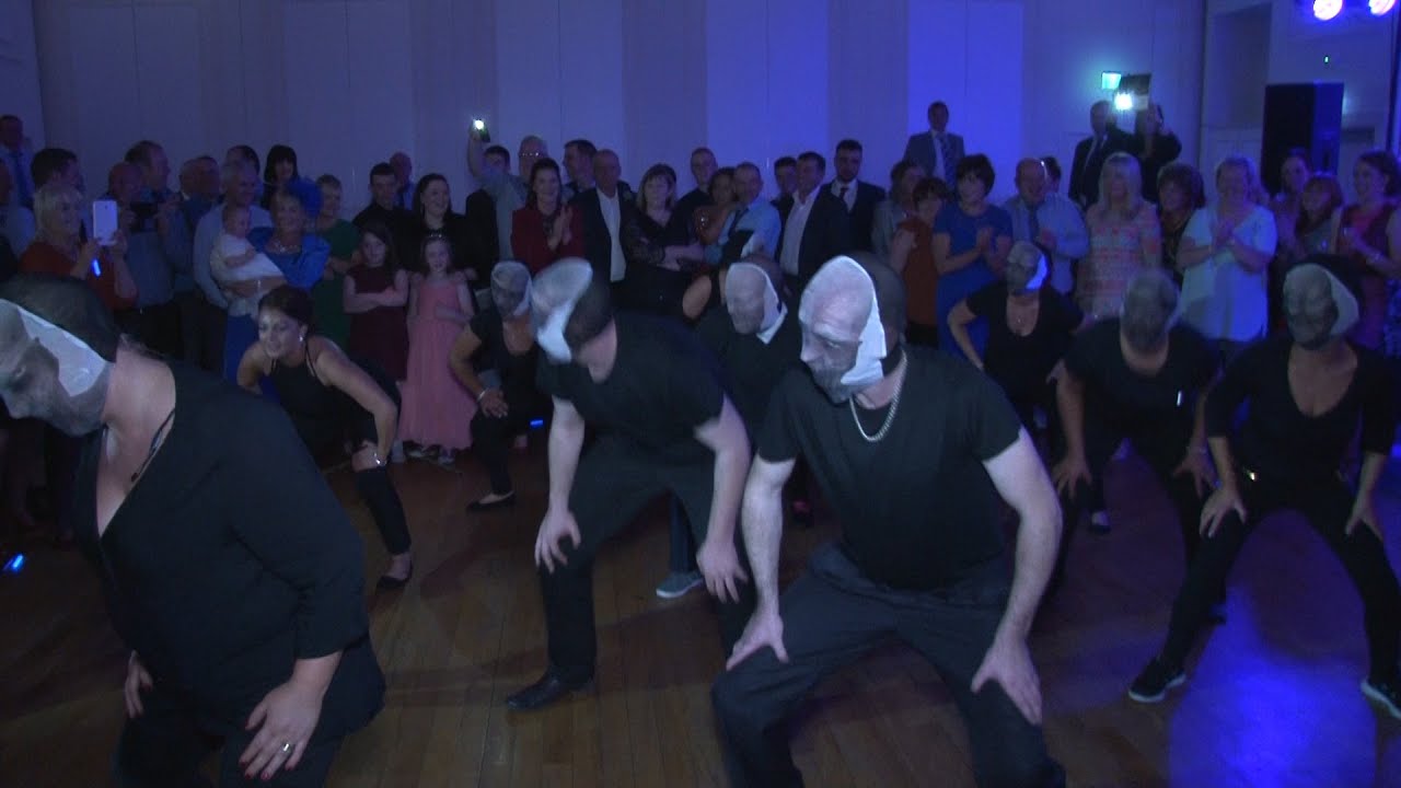 Leanne & Damien's Flash Weddding Dance Hillgrove Hotel Monaghan - www.PHVideo.net