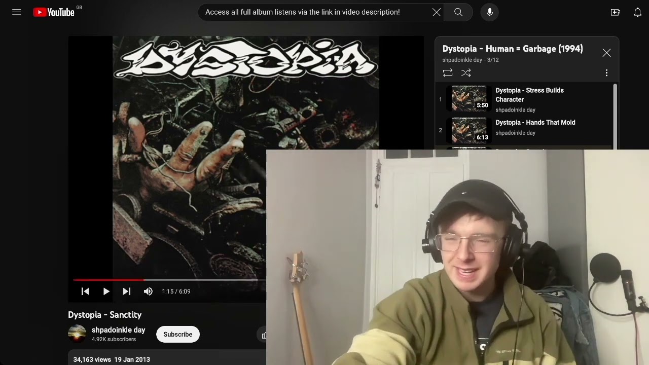 Dystopia - Sanctity Reaction & First Time Listen