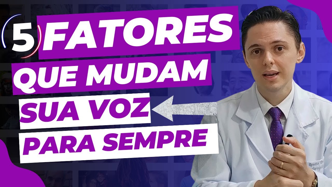 🔥Rouquid&atilde;o para sempre. Esses fatores fazem sua voz mudar para sempre !!!!! Dr.Renato Ponte Otorrino