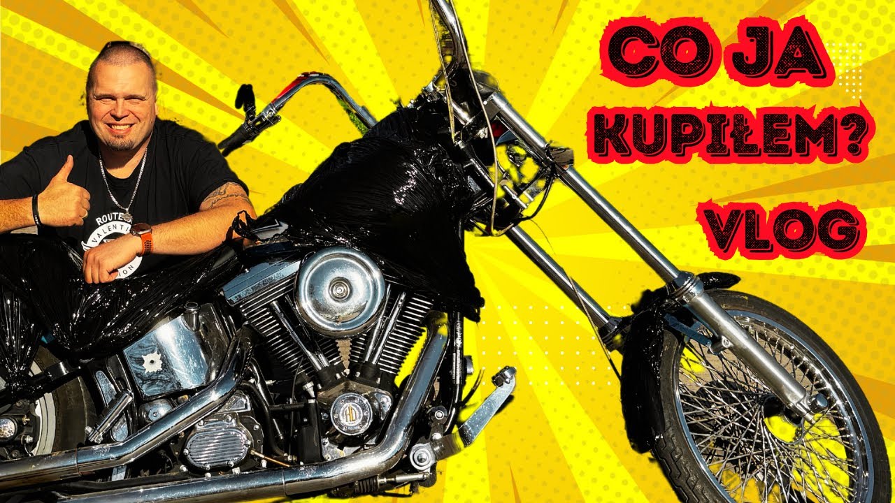 Zapomniałem że Kupiłem Harleya z USA w Ciemno - Chopper EVO