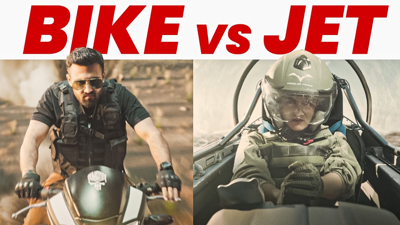 APACHE vs APACHE | Fighter Jet vs Bike | Hollywood VFX Recreate | Inside Motion Pictures | 4K | 2024