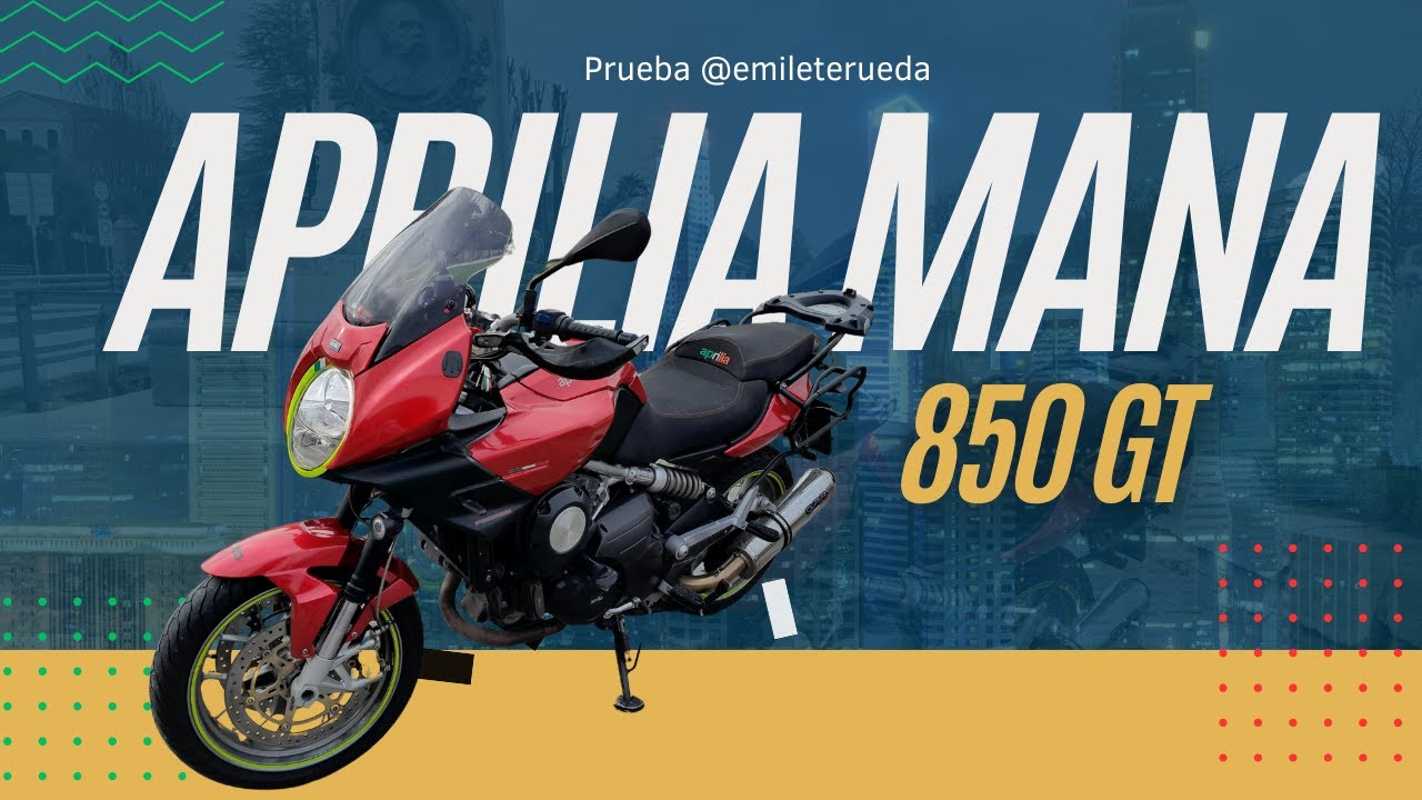 TEST Aprilia Mana 850GT en español