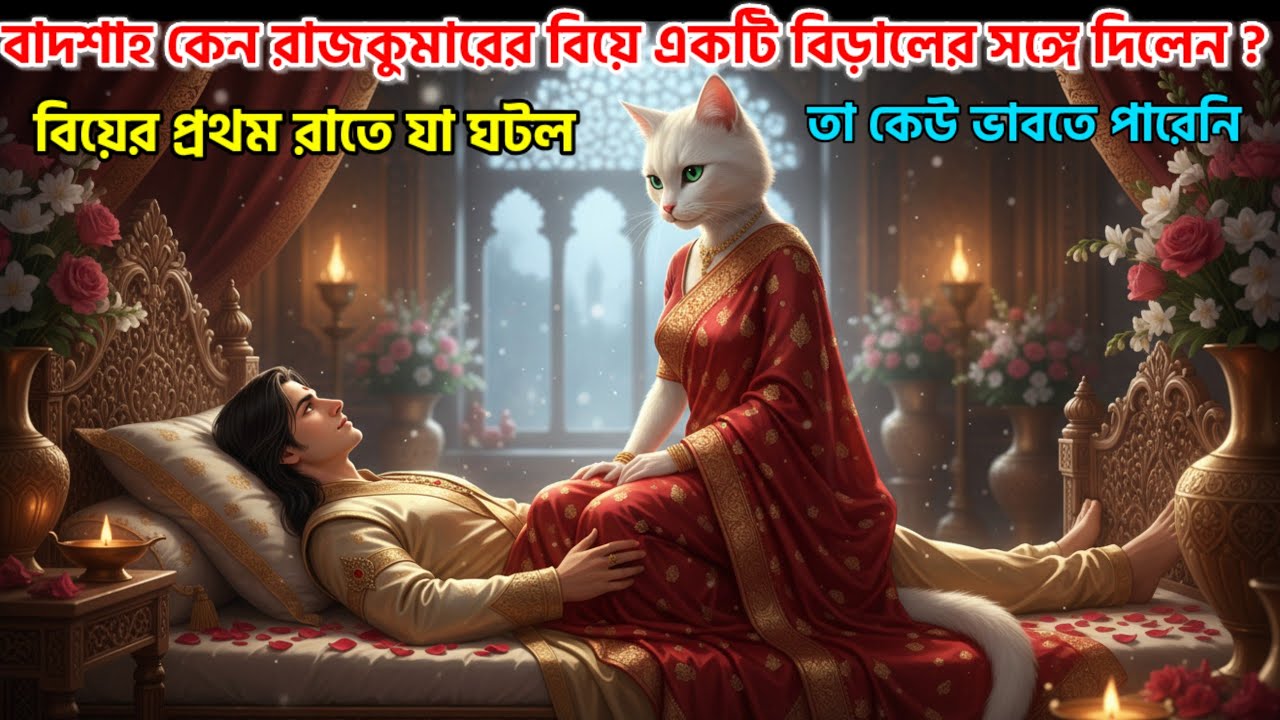 বাদশাহ কেন রাজকুমারের বিয়ে একটি বিড়ালের সঙ্গে দিলেন || Bangla Rupkotha Golpo || Gupta Rahasya 