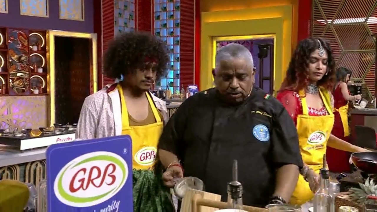 pugazh and chef dhamu 😁comedy 😊cook with comali 2
