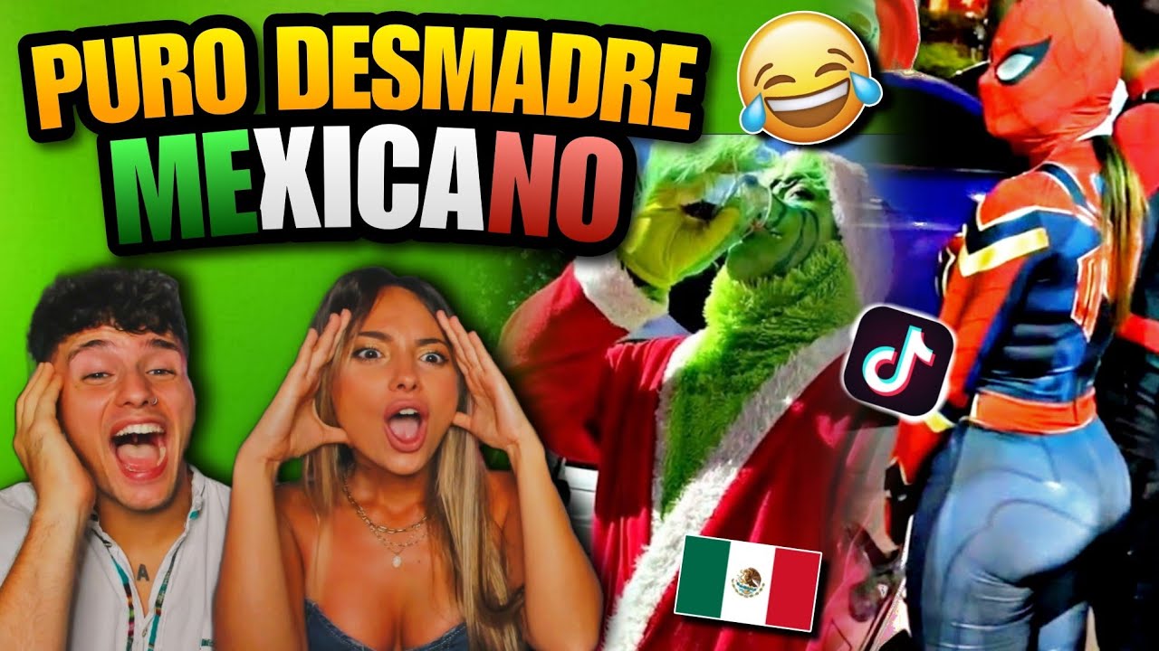 🇪🇸 ESPAÑOLES REACCIONAN a PURO DESM4DRE MEXICANO 🇲🇽😂**HUMOR & TIKTOKs de MÉXICO**