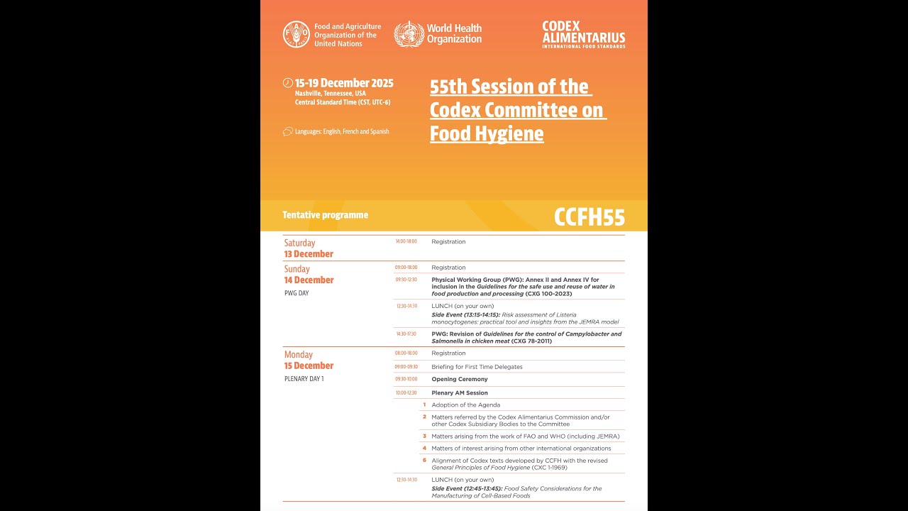 SPA:  Annex II and Annex IV (CXG 100-2023)