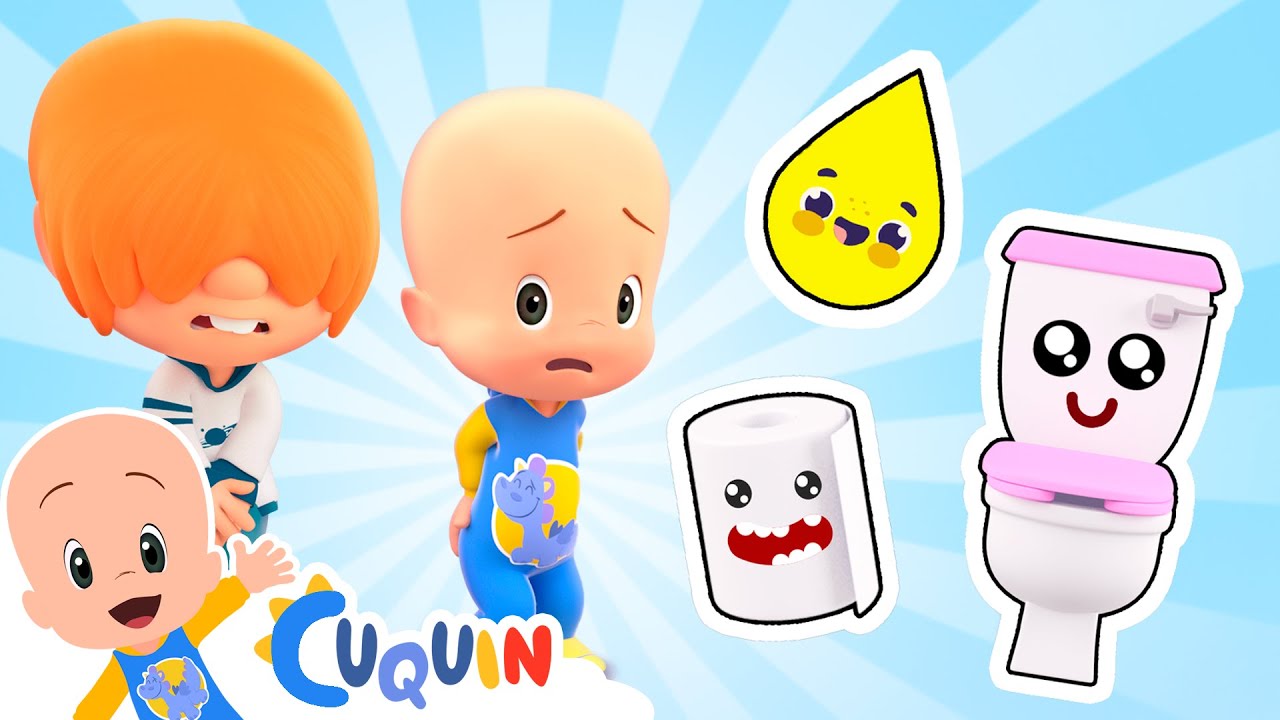 Cuquin goes to potty  - Cleo and Cuquin Episodes & Nursery Rhymes