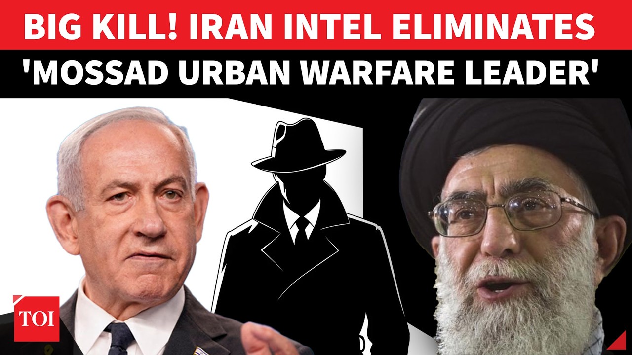 'Mossad Urban Warfare Head Killed': Iran Intel's Huge Claim Against 'Israeli Spy Network' | WATCH