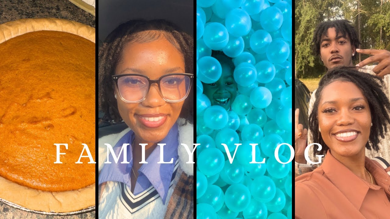 Chaotic Family Vlog: Thanksgiving🦃, Parties 🎂& Fun!