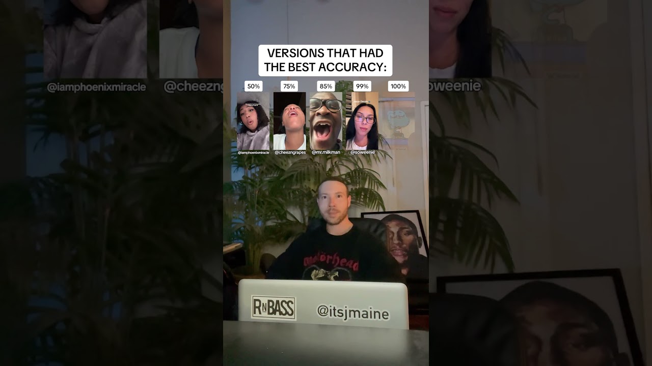 Versions That Had The Best Accuracy: SHYNE (Wobbly Wiggly) #shorts #autotune