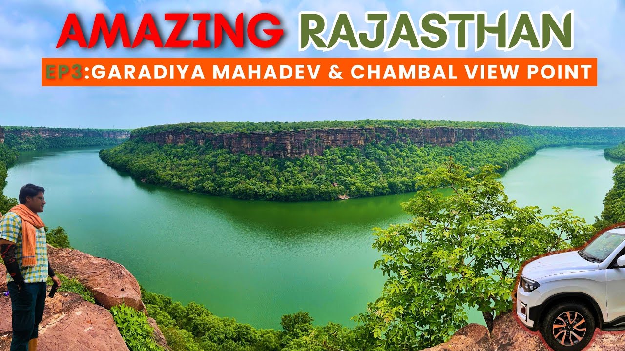 Garadiya Mahadev Kota| Unbelievable Chambal River View🔥 Delhi to Kota by Road #travelvlog #rajasthan