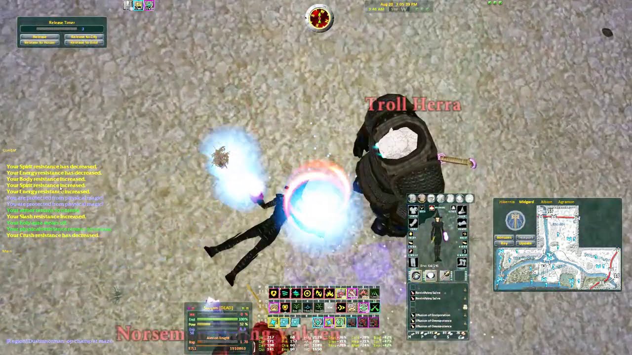 Dark Age of Camelot 2020 - Ywain - Solo Reaver #3 ( Souljam )