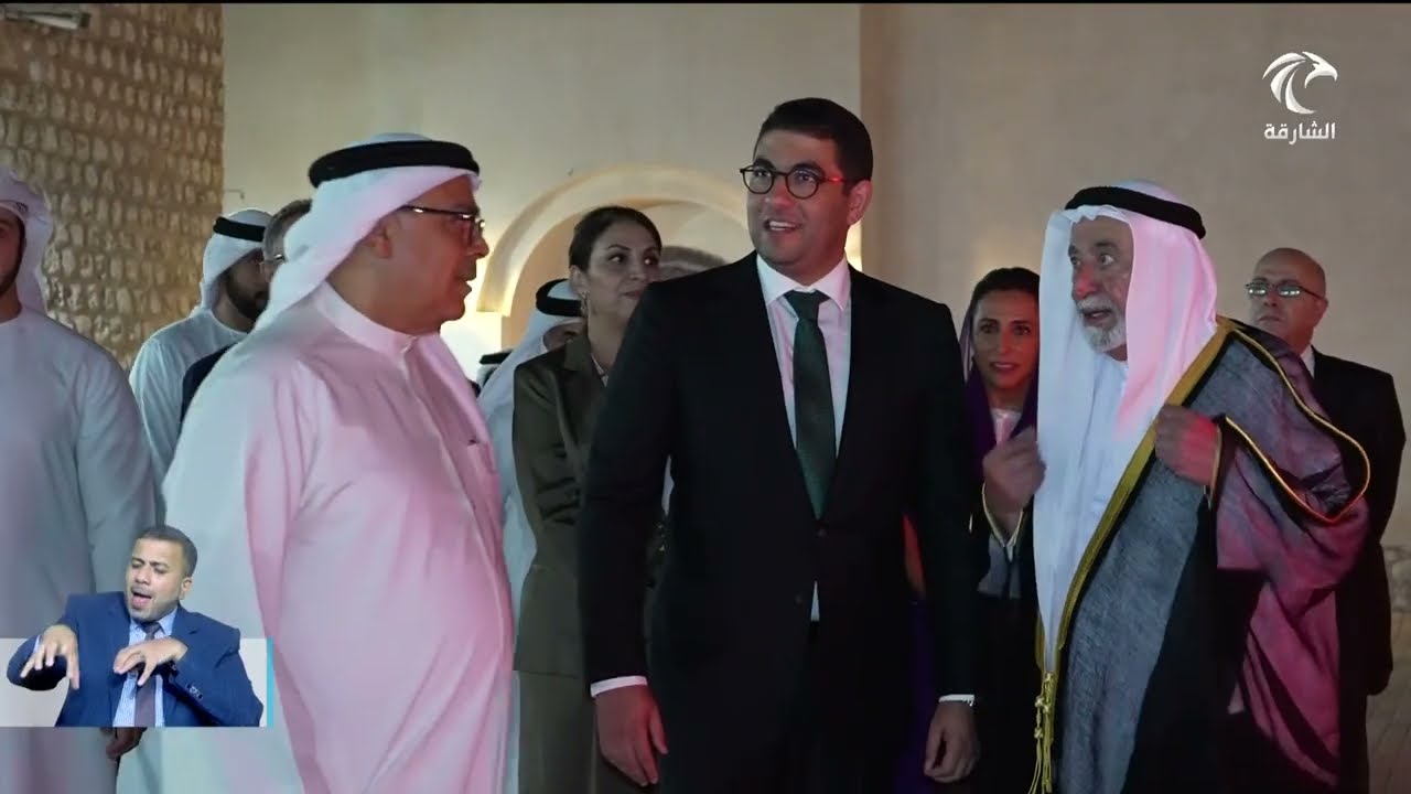 حاكم الشارقة يشهد حفل عشاء بمناسبة الاحتفاء بالمغرب ضيف شرف 