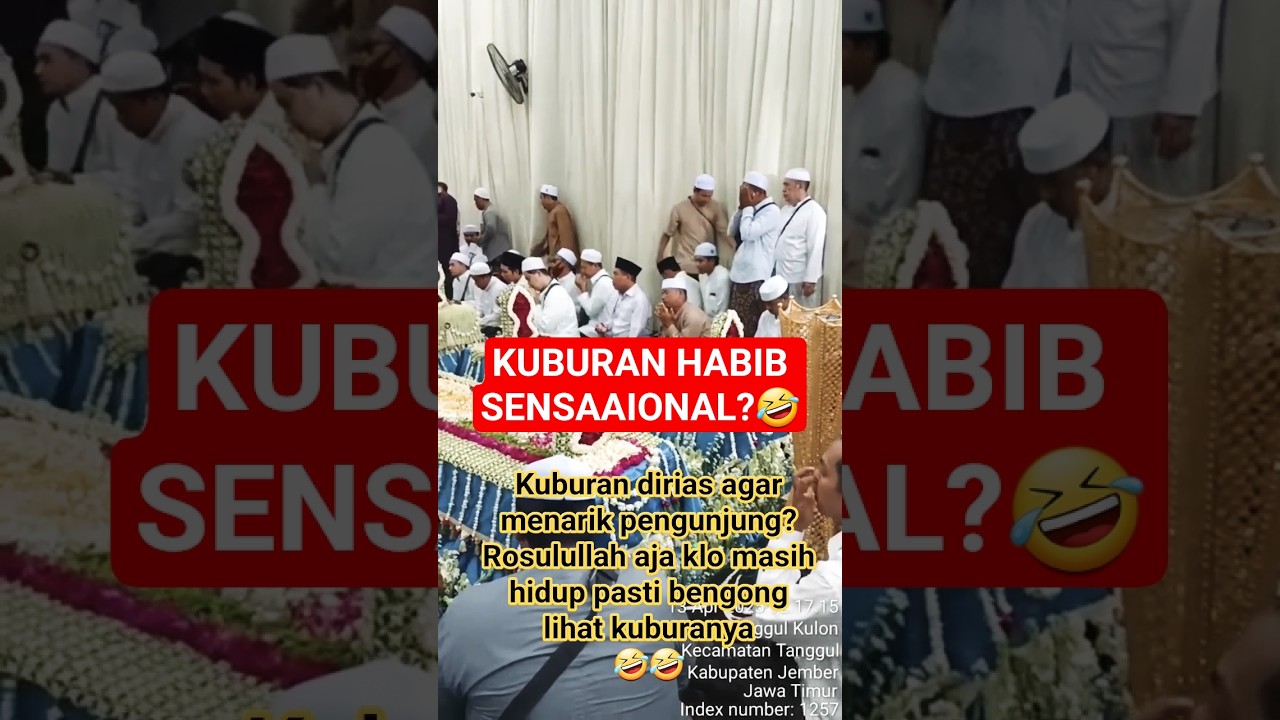 KUBURAN HABIB SENSASIONAL #habib #baalawi #imadudin #habaib