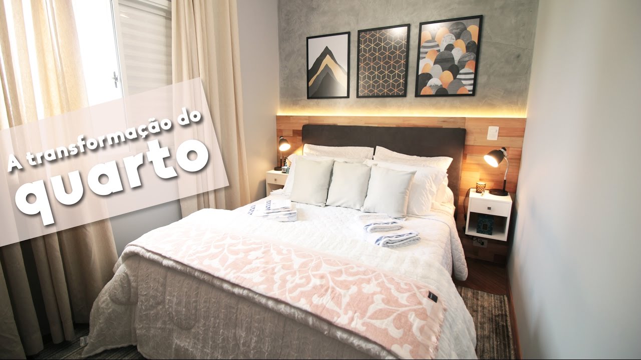DIY: TRANSFORMANDO O QUARTO DE CASAL PEQUENO