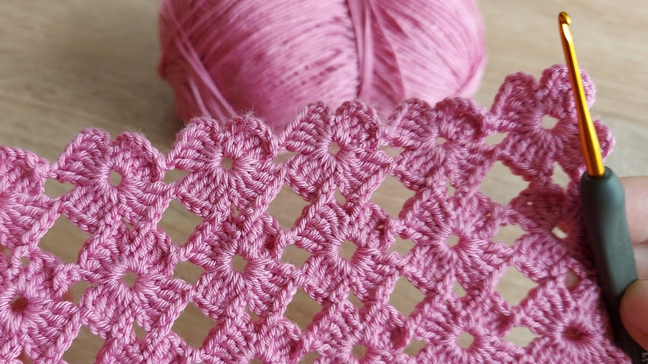 Super easy knitting - Tığ işi cok güzel örgü yelek bluz etol şal modeli