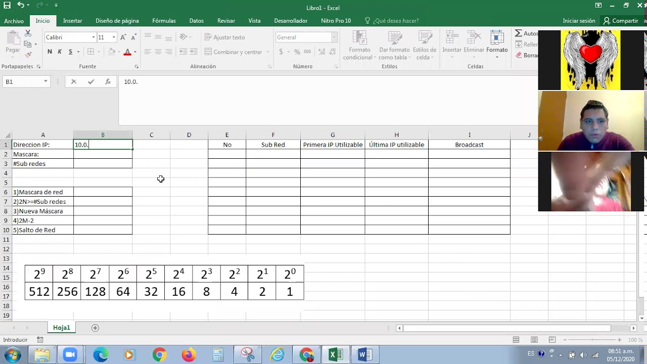 SUBNETEO DE REDES  CLASE A,B,C