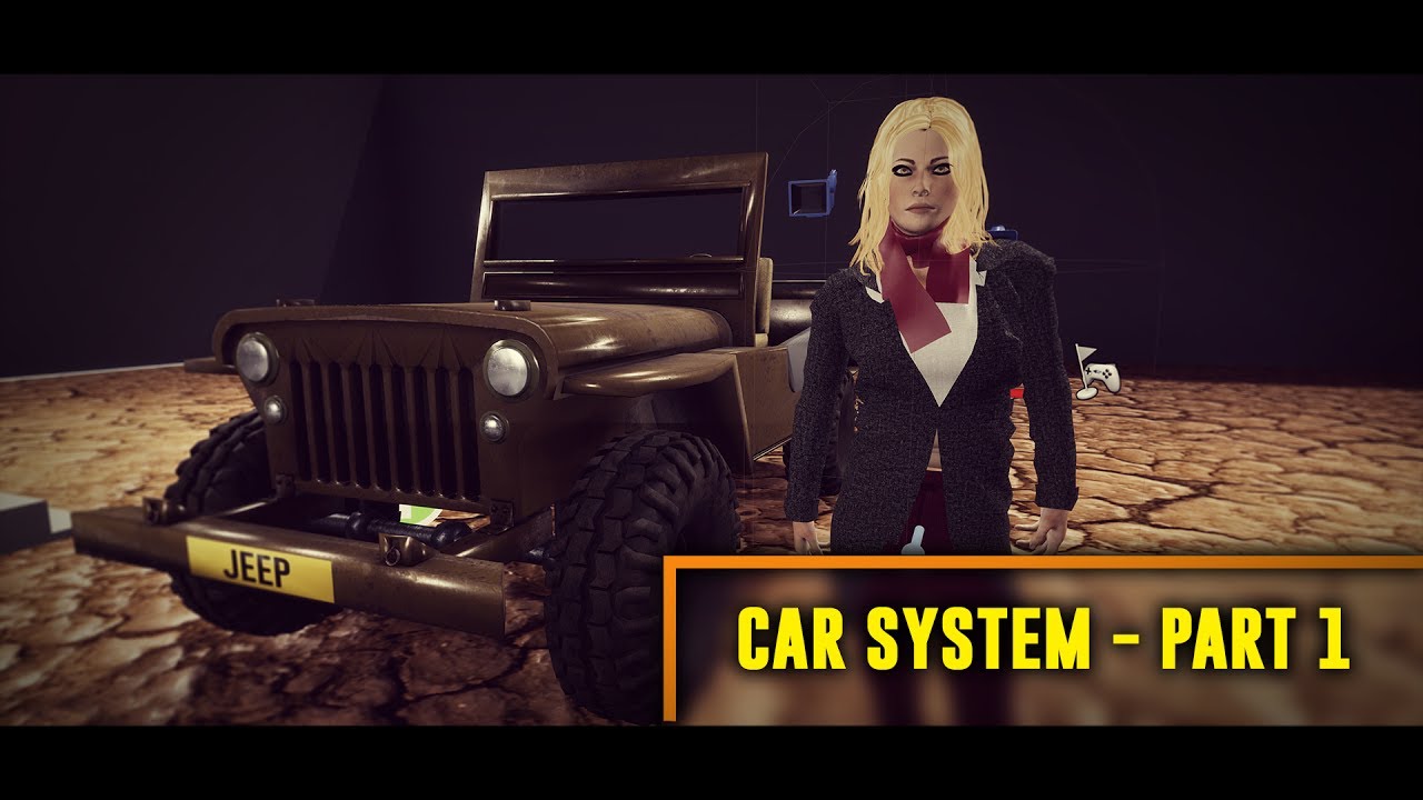 🚙 Car System - Vehicle Set-Up - Part 1 - UE4