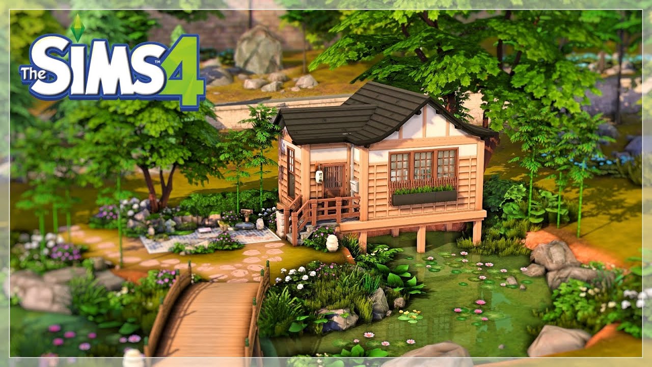 JAPANESE MICRO HOME 🌺 | The Sims 4 Speedbuild | No CC