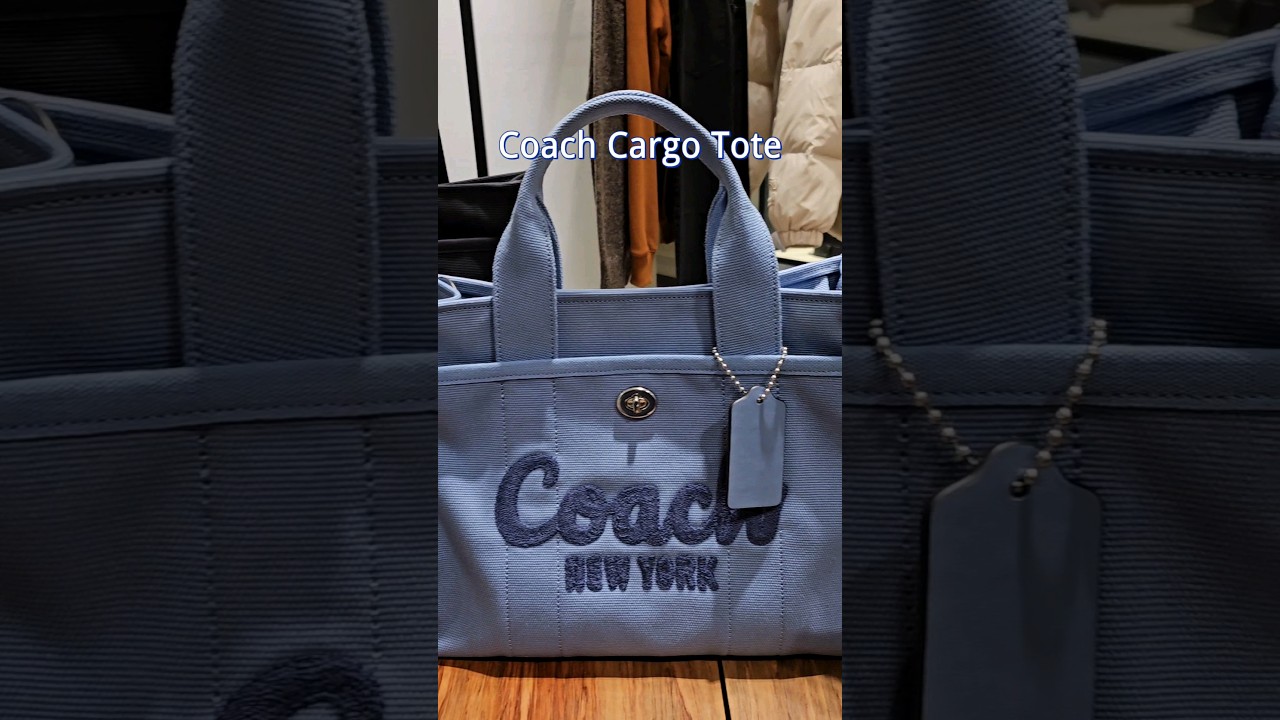 @coach Cargo Tote, New In