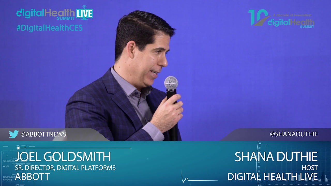Interview Joel Goldsmith/Abbott - Digital Health Live Studio - 