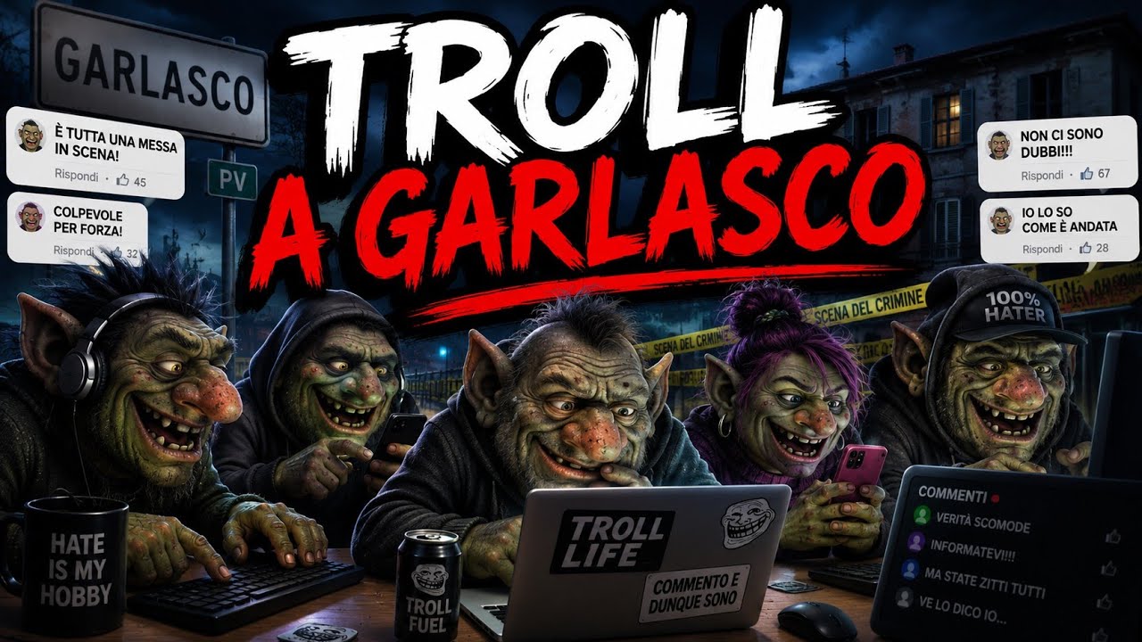 #garlasco La triste  vita del troll creato dal 