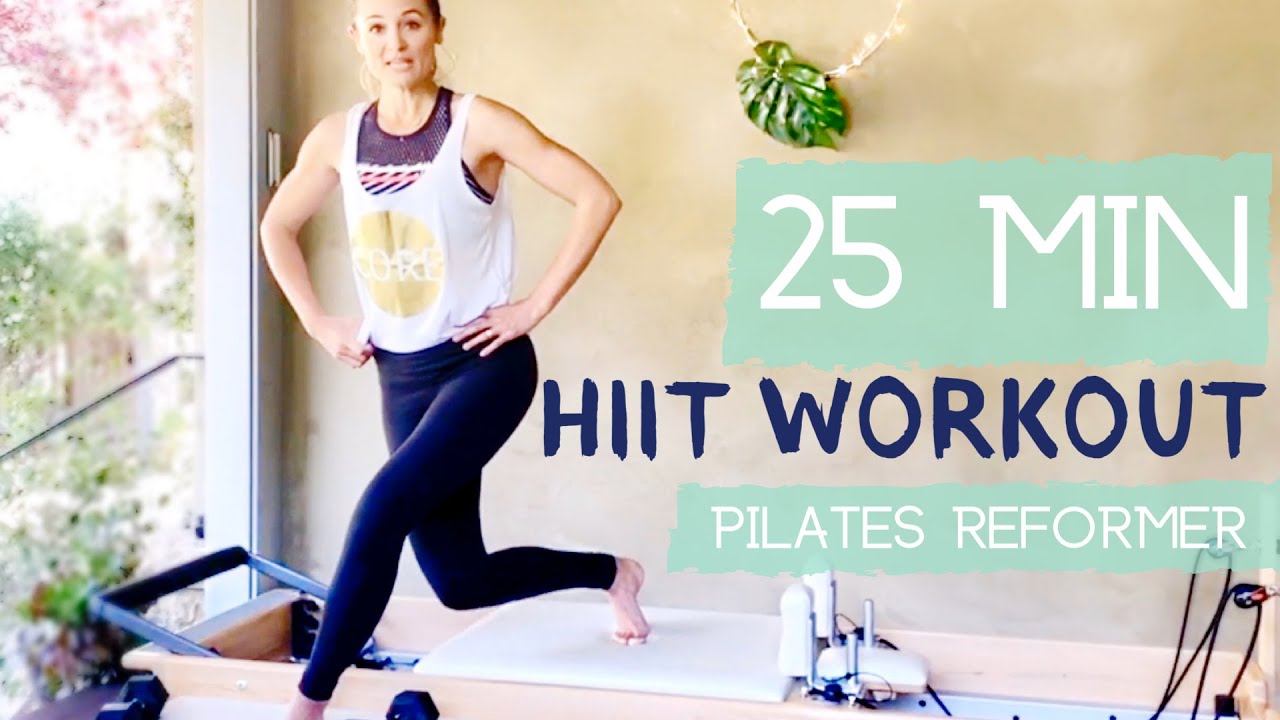 25-минутная тренировка HIIT с реформером