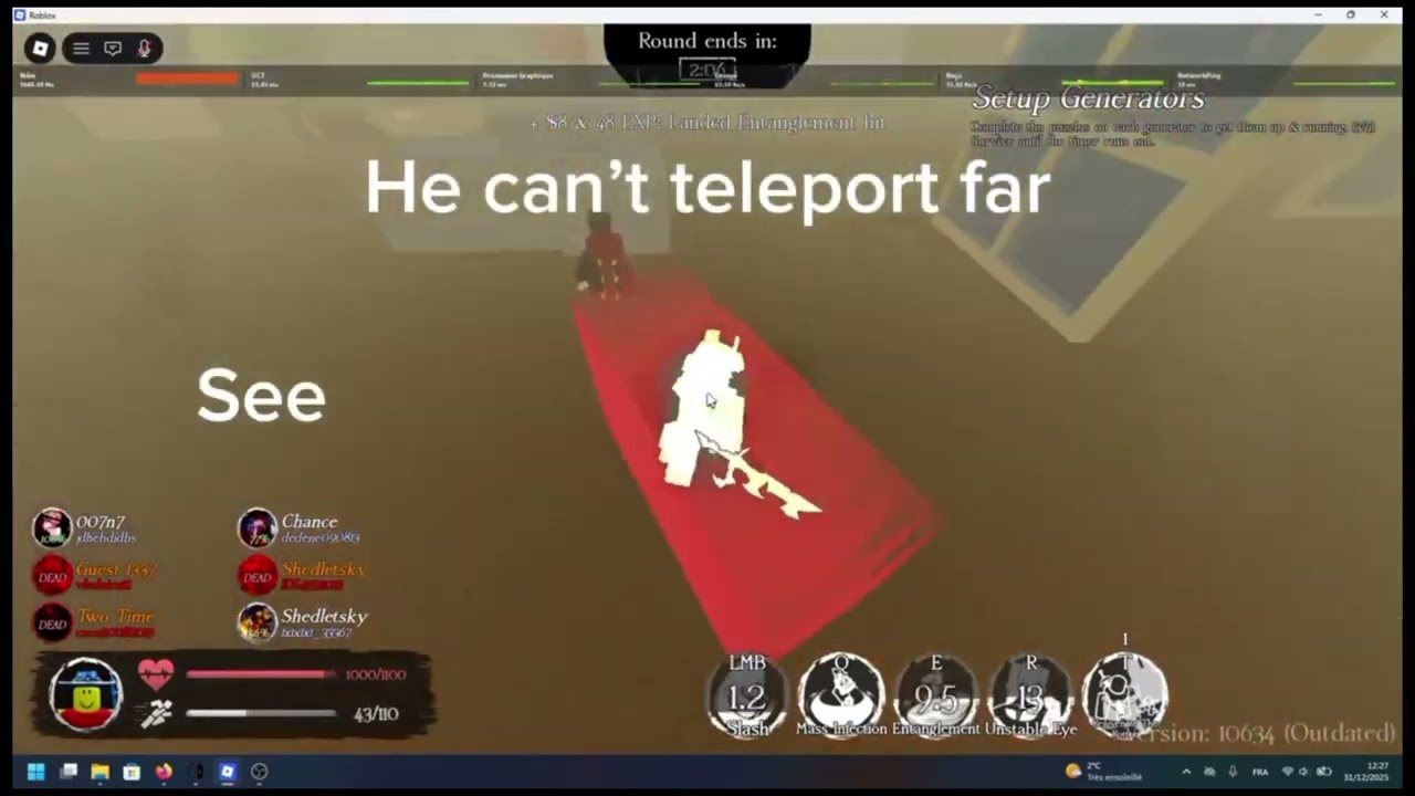 Destroying a trash hacker in FORSAKEN 