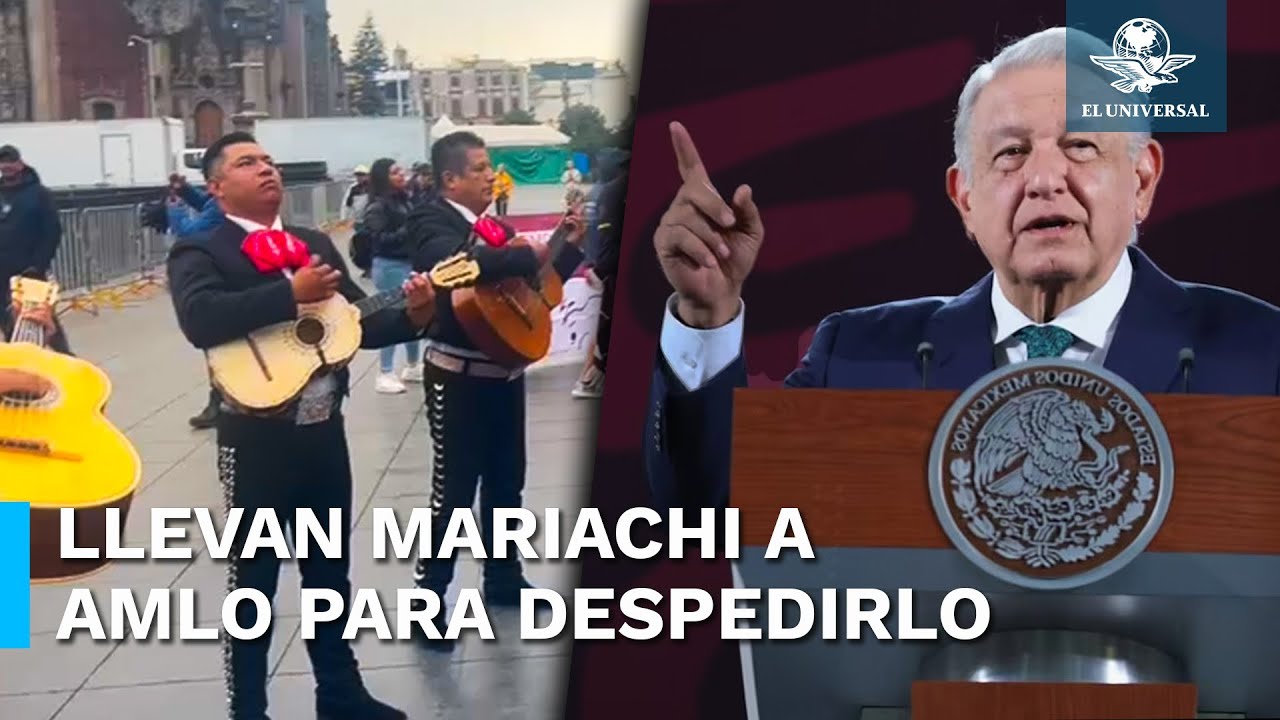 AMLO inicia su última mañanera como Presidente
